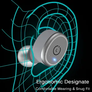 TOZO T10 Bluetooth 5.0 Wireless Earbuds with Wireless Charging Case Waterproof  - product information 2