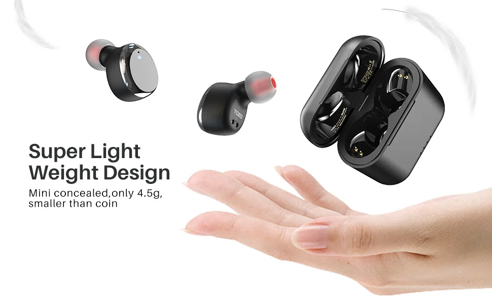 TOZO T6 True Wireless Earbuds Bluetooth Headphones - product information 1