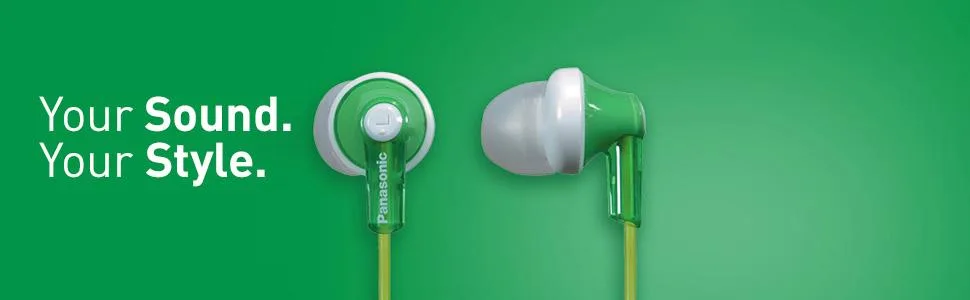 Panasonic ErgoFit In-Ear Earbud Headphones RP - product information 1