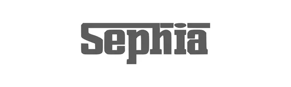 Sephia SP3060 Earbuds Metal in-Ear Wired Headphones - Black - Sephia Logo