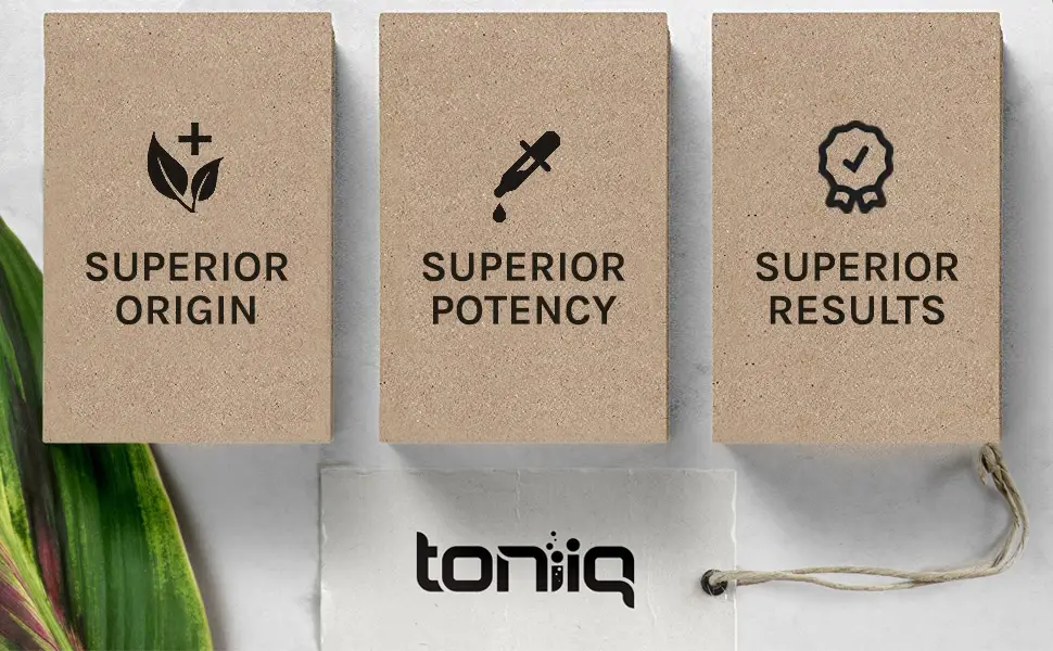 Toniiq Ultra High Strength Olive Leaf - 60 Capsules - Olive Leaf
