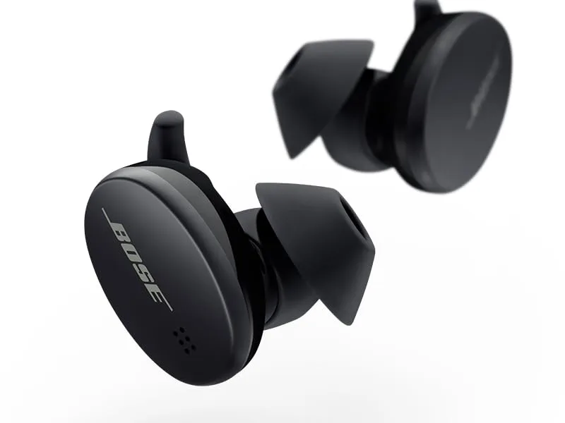 Bose Sport Earbuds Sweatproof Bluetooth Headphones - Glacier White - wireless earbuds, bluetooth earbuds, wireless bluetooth earphones, comfortable earbuds,