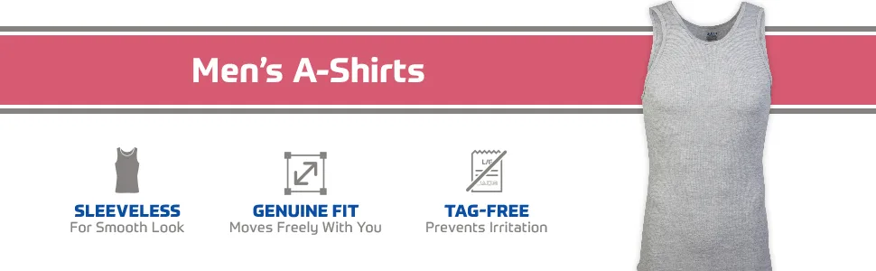 Gildan Men's A-Shirts Tanks 5 pack - Gildan Underwear