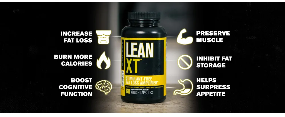 Jacked Factory Lean-XT Non Stimulant Fat Burner - 60 Capsules - desktop