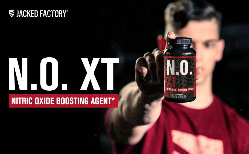 N.O. XT Nitric Oxide Supplement with Nitrosigine L Arginine & L Citrulline for Muscle Growth, Pumps, Vascularity, & Energy - Extra Strength Pre Workout N.O. Booster & Muscle Builder - 90 Veggie Pills 90 Count (Pack of 1) - intro