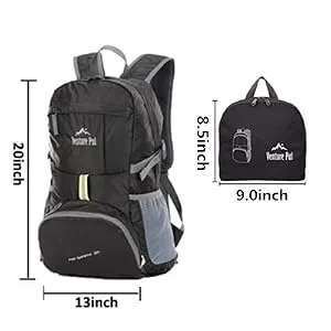 Venture Pal Lightweight Packable Durable Travel Hiking Backpack Daypack - product information 3