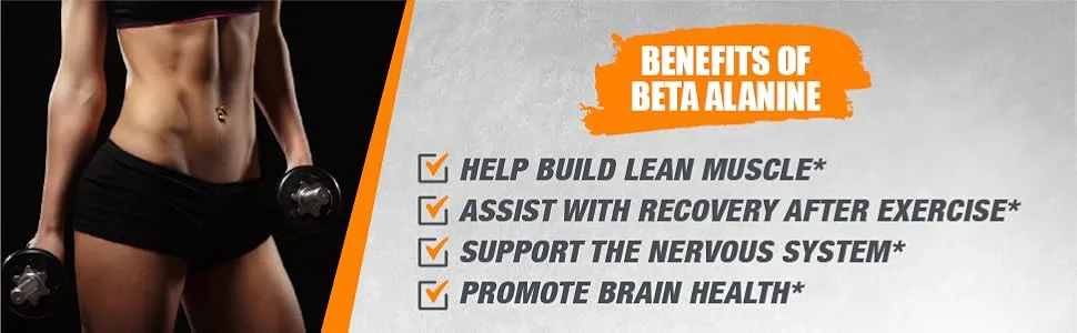 BulkSupplements Beta Alanine - 100 Grams - beta alanine, workout supplements, post-workout supplements