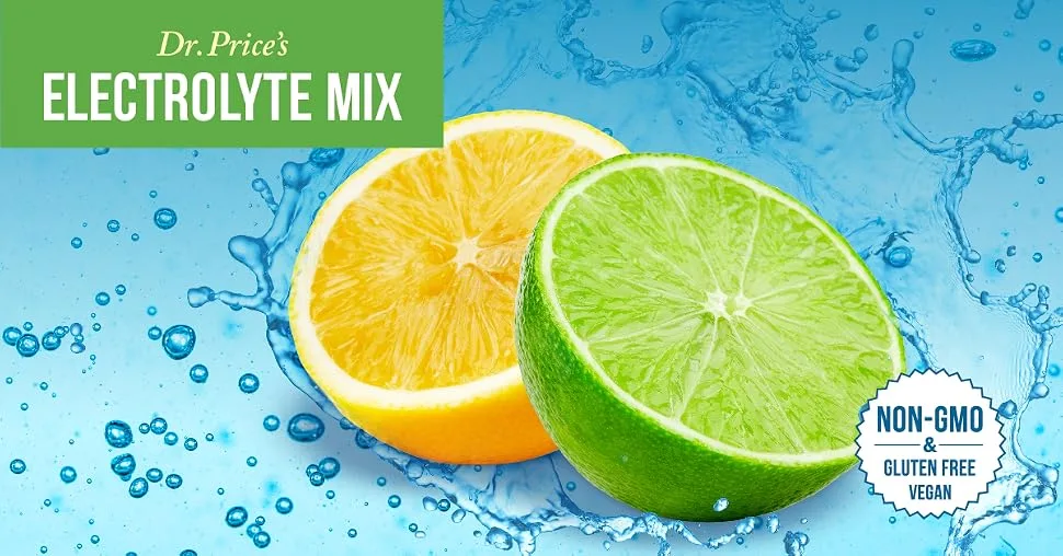 Dr Price's Electrolyte Mix Super Hydration Formula - 30 Packets - product information 1