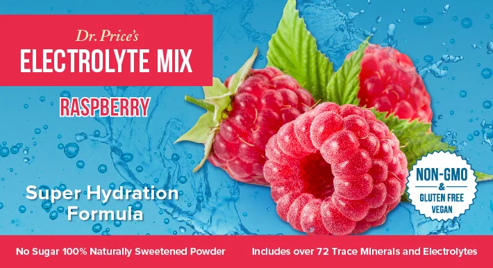 Dr Price's Electrolyte Mix Super Hydration Formula - 30 Packets - product information 5