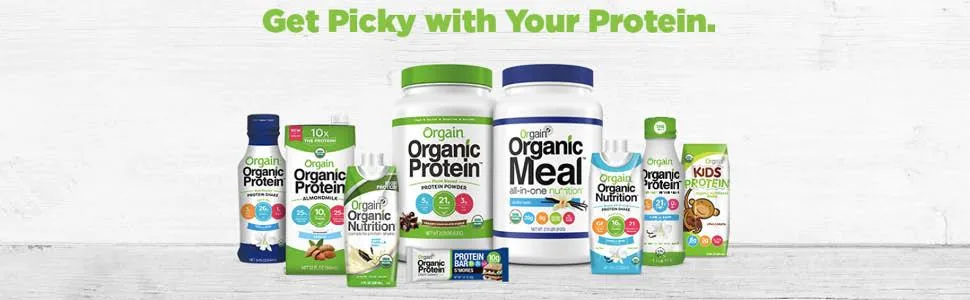 Orgain Organic Plant Based Meal Replacement Powder  - product information 1