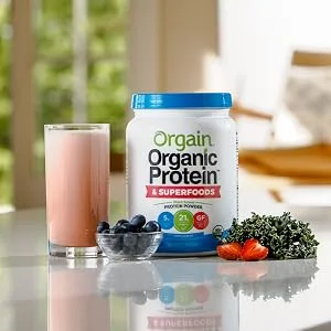 Orgain Organic Plant Based Protein Superfoods Powder - Protein & Superfoods