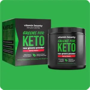 Vitamin Bounty Greens for Keto - Berry - 20 Servings - keto greens