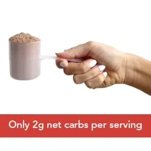 Vitamin Bounty  Meal for Keto Shake Whey Protein & MCT Oil - Chocolate - 14 Servings - only 2net carbs per serving