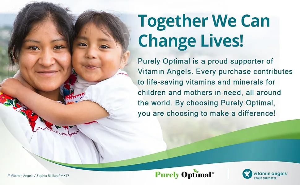 PURELY OPTIMAL Premium Multi Collagen Powder - 42 Servings - vitamin angels