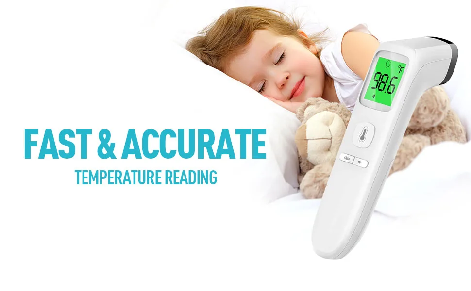 GoodBaby Touchless Thermometer Forehead with Fever Alarm and Memory Function - product information 2