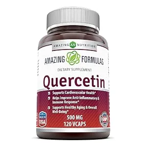 Amazing Formulas Quercetin 500 Mg - 120 Capsules - product information 2