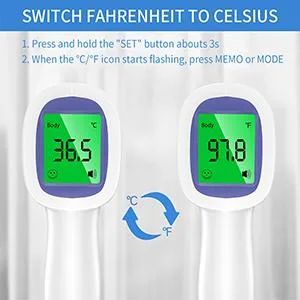 LPOW Forehead Thermometer for Adults 2 in 1 Dual Mode  - thermometer for adults