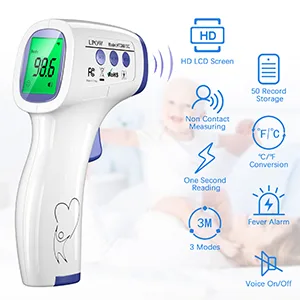 LPOW Forehead Thermometer for Adults 2 in 1 Dual Mode  - thermometer for adults