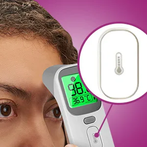 Prove Multifunction Infrared Thermometer 4-in-1 Infrared Thermometer for Kids and Adults - fever thermometer