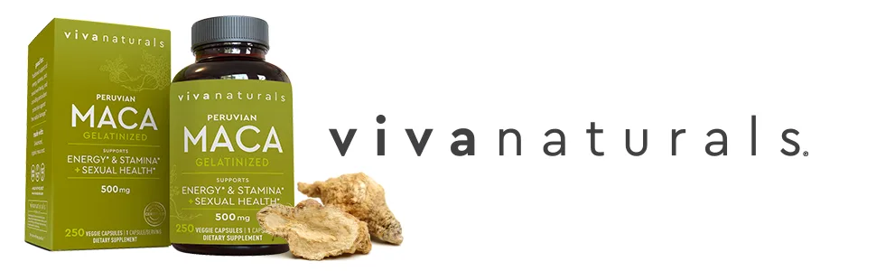 Viva Naturals Peruvian Maca Root - 250 Capsules - product information 3