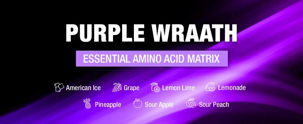 CONTROLLED LABS Purple Wraath, BCAA and EAA Amino Acid Supplement, with Endurance Blend Intra Workout Powder, Optimal Endurance, Focus, and Stamina (Lemonade, 90 Servings) Lemonade 2.44 Pound (Pack of 1) - protein bars peanut butter healthy snacks gluten free keto high low carb meal replacement bar best