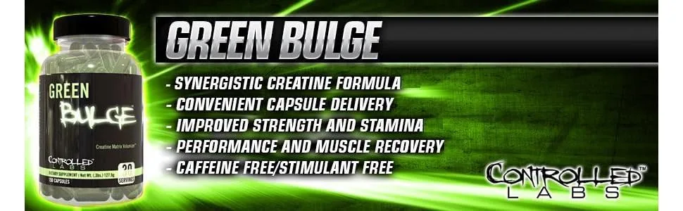 Controlled Labs Green Bulge - 150 Capsules - product information 3