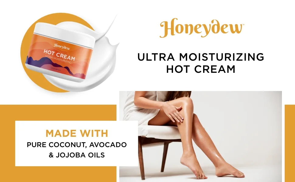 Maple Holistics Hot Cream for Cellulite for Women and Men Natural Anti Aging Cream - 4 Oz - hot cream