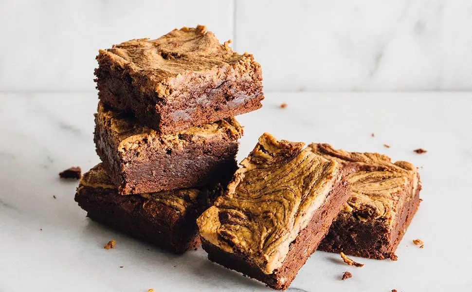 PB2 Powdered Chocolate Peanut Butter with Cocoa - 2 Lbs - Cocoa PB2 Brownies