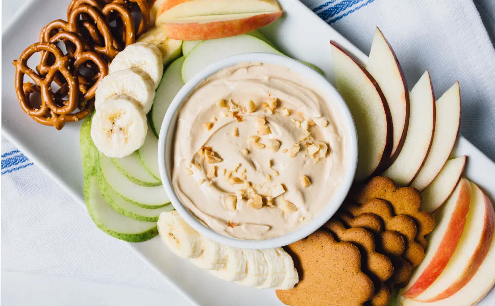 PB2 Pure Peanut Butter Powder - 2 Lbs - PB2 Fruit Dip