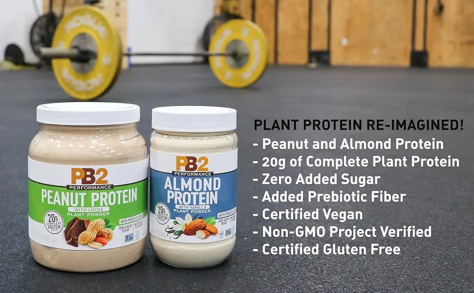 PB2 Performance Peanut Protein Powder with Dutch Cocoa - 2 Lbs - PB2 Performance
