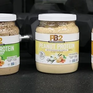 PB2 Performance Peanut Protein Powder with Dutch Cocoa - 2 Lbs - PB2 Performance Peanut Protein Vanilla Vegan Plant-Based