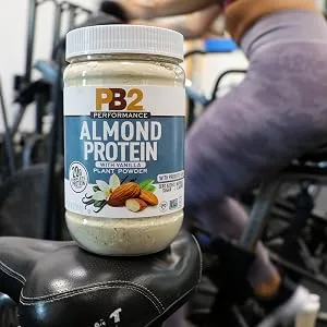 PB2 Performance Almond Protein Powder with Madagascar Vanilla - 1 Lbs - PB2 Performance Almond Protein Vanilla Vegan Plant-Based