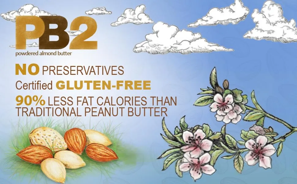 PB2 Powdered Roasted Almond Butter - 16 oz - almond butter