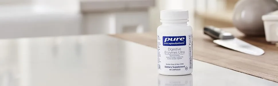 Pure Encapsulations Digestive Enzymes Ultra - 90 Capsules - Digestive Enzymes Ultra